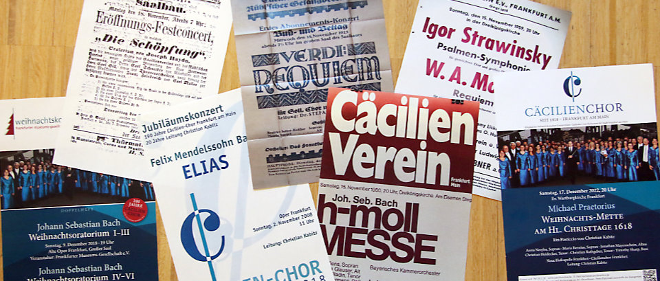Cäcilienchcho concert archive